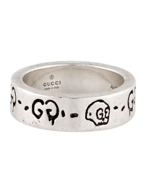 gucci ghost ring wide|gucci ghost ring used.